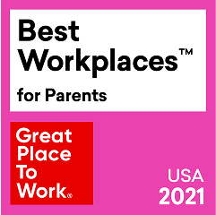 Best Workplaces™ for Parents – Prix 2021 décerné par Great Place To Work (États-Unis)​​ 