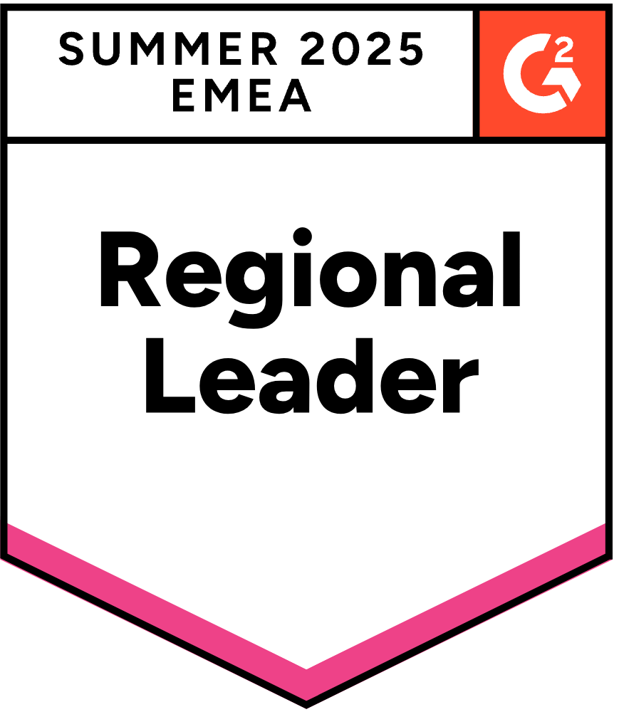 3 Fall 2024 G2 badges awarded to Sprout Social and one Winter 2024 badge for High Performer EMEA